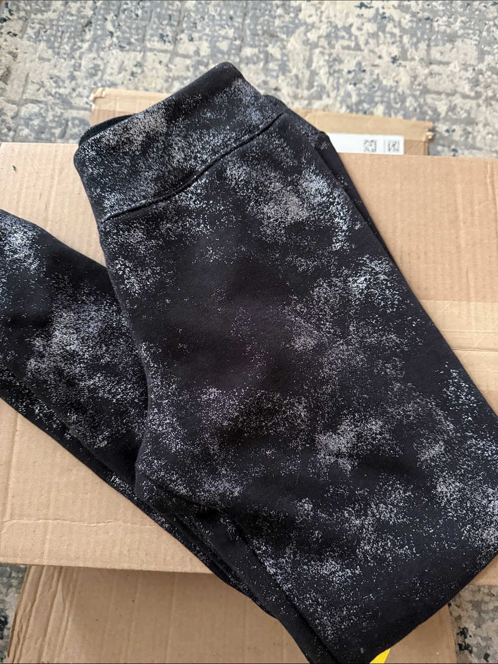 Kohl's Black Speckled Kids Leggings